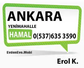 Ankara Yenimahalle Hamal