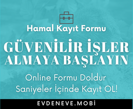 Hamal Kayıt Formu