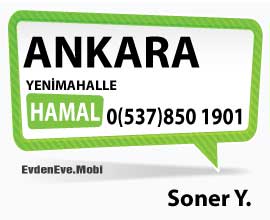 Ankara Yenimahalle Hamal Soner Y.