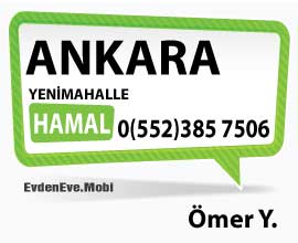 Ankara Yenimahalle Hamal Ömer Y.